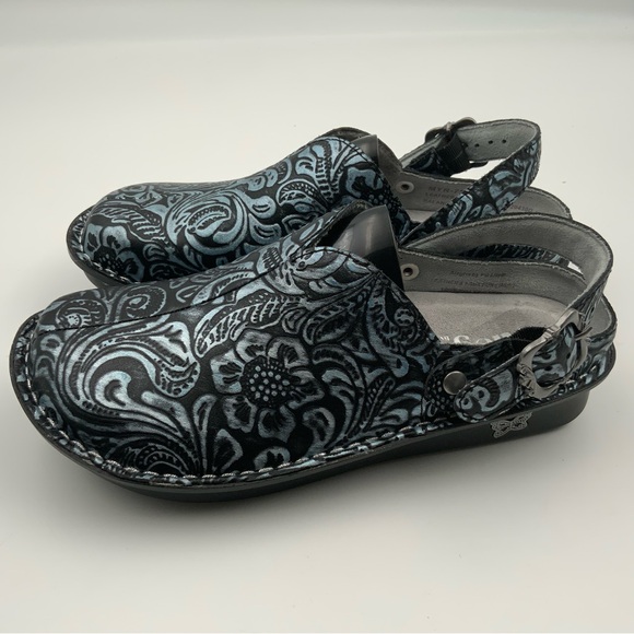 Alegria Leather Adjustable Backstrap Clog-Myrtle. Women’s Size 36. - Picture 4 of 9